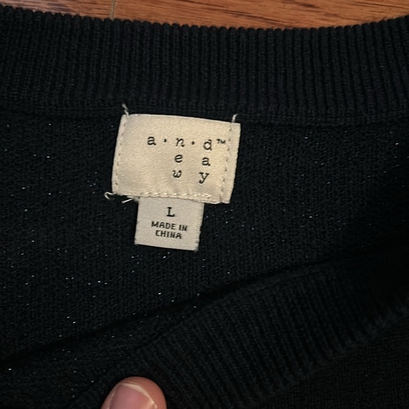 Ombré navy sweater - Picture 5 of 5